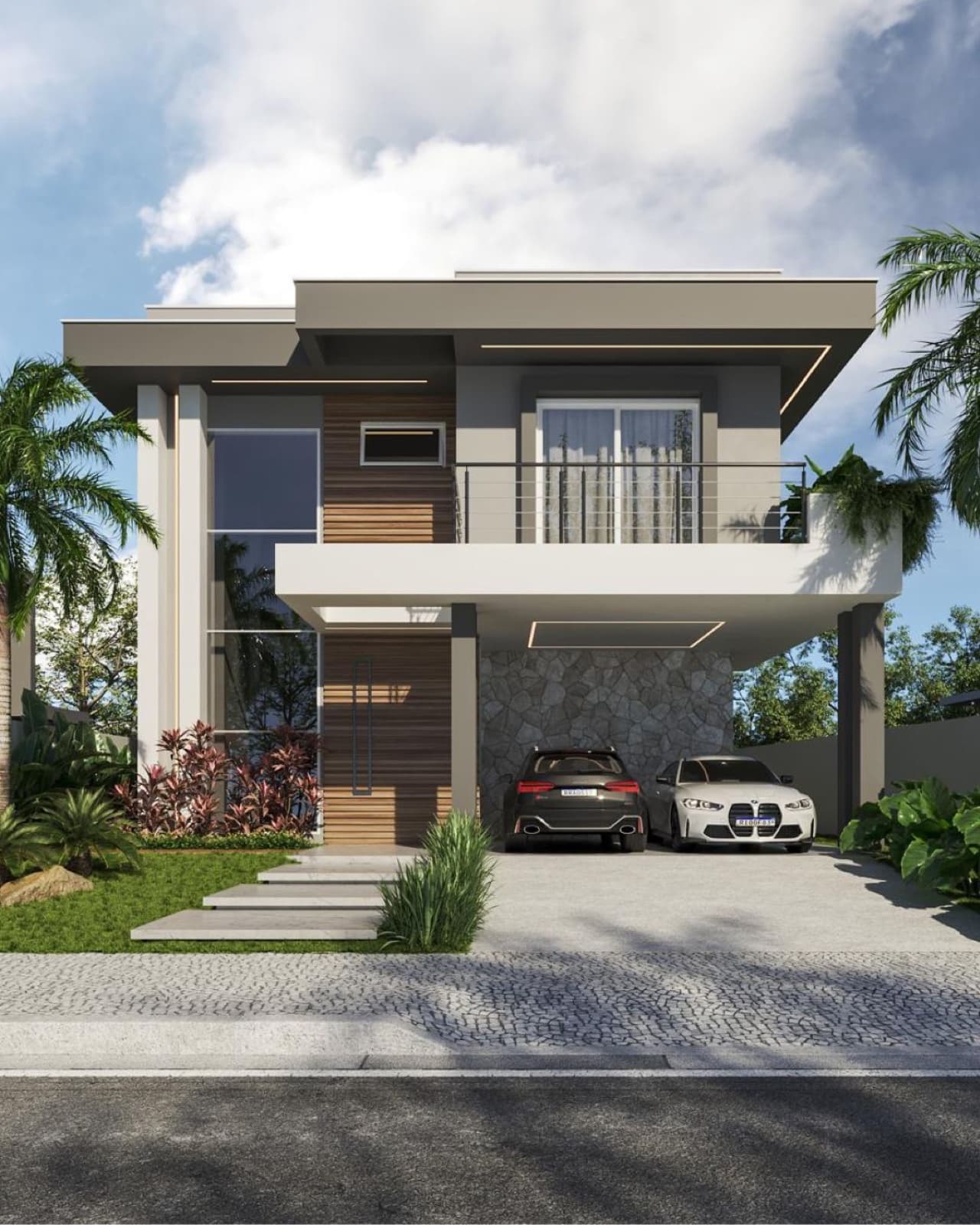 Fachada da casa